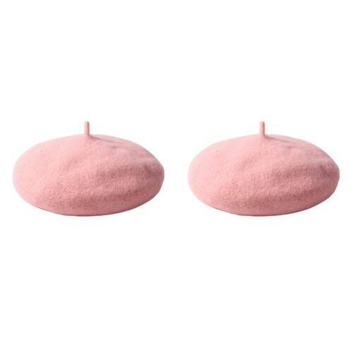 2Pièces Laine Rose Confortable Style