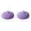 2Pièces Violet Laine Mélangée Confortable Automne Hiver 1