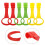 6 Pcs Sling Child Bed Accessories Pull Up Rings For Playpen 9