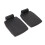 Apoio para os pés de substituição para cadeira de rodas com design ergonômico, encaixe universal de 18 cm (7 polegadas) para cadeiras manuais, 6