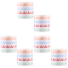 6Stk Washi Tape Coil Planer Haftnotizen Journal Sticker