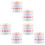 6Stk Washi Tape Coil Planer Haftnotizen Journal Sticker 1