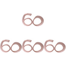 4Stk Erwachsene Brille Fotorequisite Aus ABS Pink