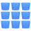 100Pièces Bols Dentaires Bleu En , Jetable 1