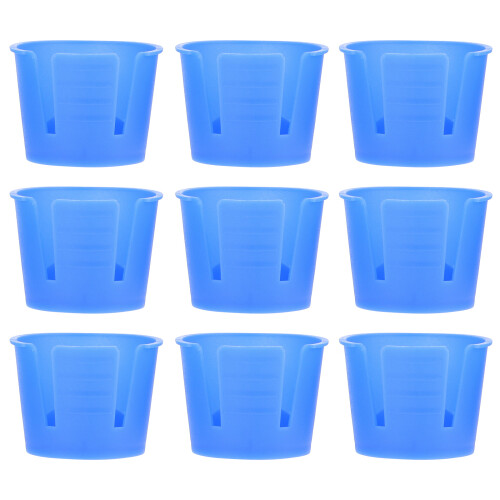 100Pièces Bols Dentaires Bleu En , Jetable