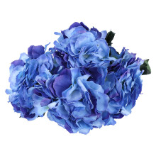Ortensie di seta per interni ed esterni, fiori artificiali dall'aspetto realistico per matrimoni, feste e decorazioni per la casa, facili da pulire,