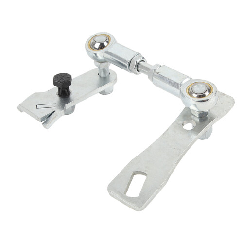102351 SS Transfer Case Linkage Kit Silver XJ/MJ