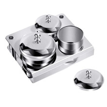 Compact Lightweight Design, Rustproof Wear Resistance Stainless Steel Material For Wide Use Acrylic Liquid Container, Suitable For Professional Nail