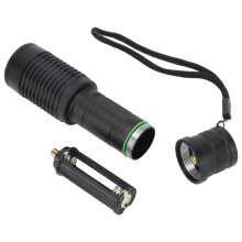 IR Flashlight Zoomable Waterproof 850nm Aluminum Alloy 135x35mm