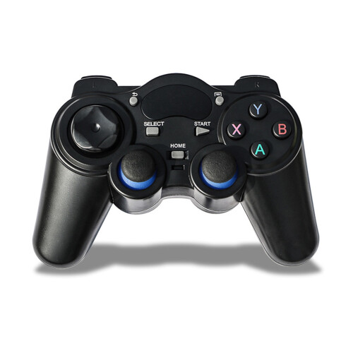Universele gamecontroller compatibel met pc's (Windows XP, 7, 8, 10, 11), PS3, Steam en Android-systemen, met multi-mode, Xinput, DirectInput en 2.4G. 1