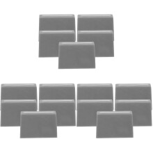 15Pcs Rubber Fader Knobs for Mixer Slider Replacement Durable Grey