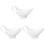 3Pièces Crémier Céramique Compact Résistant Pour Café Cuisine 1