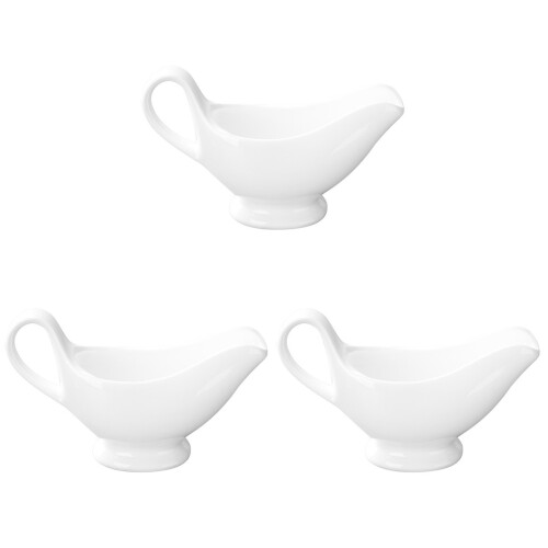 3Pièces Crémier Céramique Compact Résistant Pour Café Cuisine