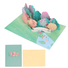 Element Of Surprise Pop-Up Card, Special Design Gift That Keeps Giving Joy, Personal Touch Exquisite Design Laminated Thick Paper, Comes With