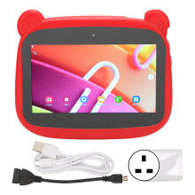 HD Touch Screen Kids Tablet, 7Inch Educational Learning, Android10, Dual Camera, Pre-Installed Apps, Long Battery Life, Durable Case, Eye Protection
