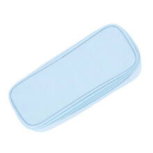 Big Capacity Pencil Case 23x10x5cm Blue Mesh