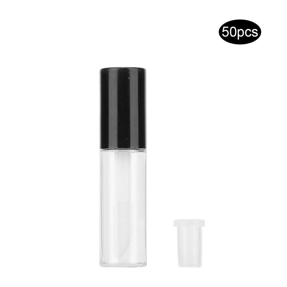 Lightweight Portable Convenient To Carry, Clear Mini Lip Gloss Tubes, Non-Toxic Safe Eco-Friendly, Leakage Protection Plug, Suitable For Lip