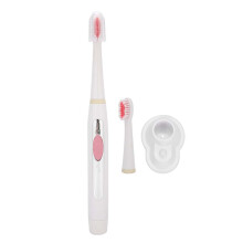 Portable Sonic Toothbrush for Enhanced Oral Health, Battery Powered with Waterproof Design, Fine Nylon Bristles for Deep Cleaning, Includes Automatic