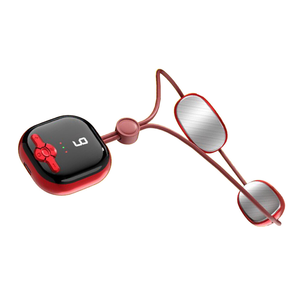 Pendant Neck Massager Red, 19 Levels, 6 Modes