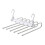Retractable Pants Hanger PP and Stainless Steel 1
