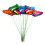 15pcs PVC Butterfly Plant Inserts7cm 1