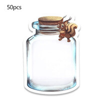 Airtight Reusable Mason Jar Bags – Plastic, White, Pack