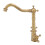 Antique Brass Bathroom Faucet Double Handle 6