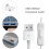 Μπάρα μαύρου φωτισμού plug-and-play με καλώδιο 4M και διακόπτη 4