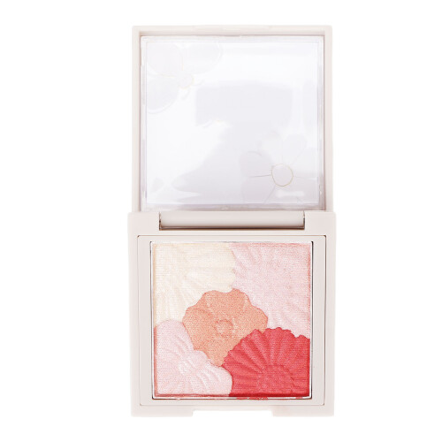 Versatile Color Selection Highlighter Setting Powder Chic Mirrored Case Easy Application Luminous Radiance Lightweight Long Lasting Multi Purpose 2