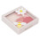 Versatile Color Selection Highlighter Setting Powder Chic Mirrored Case Easy Application Luminous Radiance Lightweight Long Lasting Multi Purpose 4