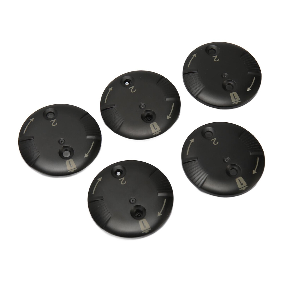 Black 5Pcs Sound Aid Disk Wax Guard Replacement Filter For Hearing Impaired