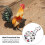 Cloth Chicken Holder Bag 35.5x63cm / 14x24.8in 4