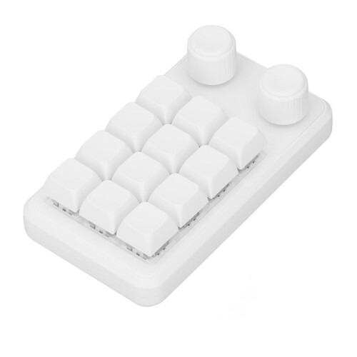 Programmable Buttons Macro Pad With Rechargeable Battery And RGB LED Lighting, Customizable Mini Mechanical Keyboard For Complex Tasks Simplified In 1