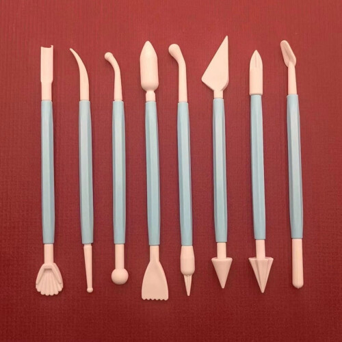 Clay Sculpting Tools Kit Double-Ended 8PCS