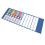 Daily Schedule Pocket Chart, 13pcs Cards, 2 Hooks 14