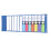 Daily Schedule Pocket Chart, 13pcs Cards, 2 Hooks 16