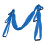 Aerial Yoga Swing Set Adjustable Dark Blue 7