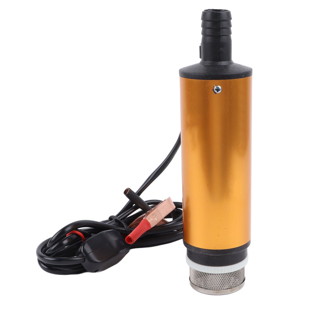 24V Aluminum Alloy Fuel Transfer Pump For Car Marine, Self-Priming Diesel 4661387594672