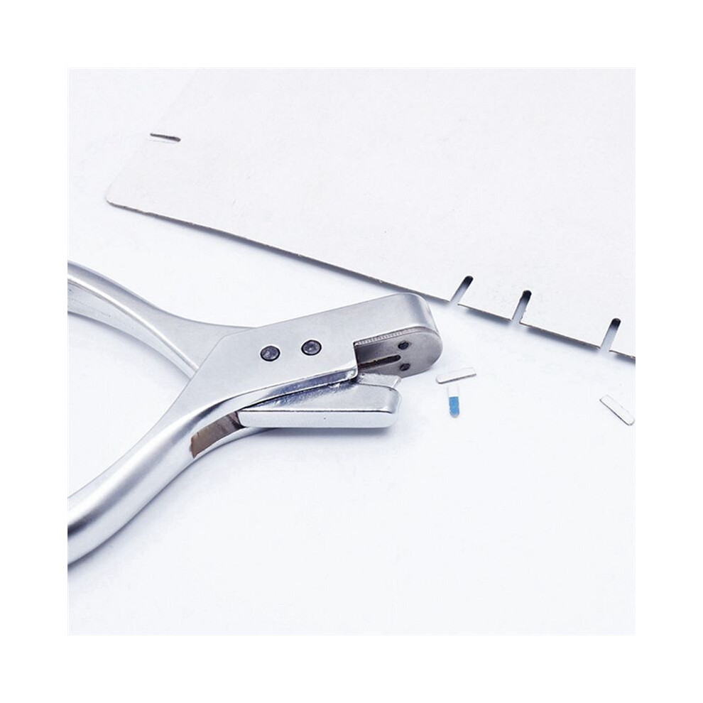 2X Garment Seam Pattern Notcher Pro Designer Tailors Steel Sewing Pliers Punch Maker Pattern Hole Notches Punch Tools 4712785545725
