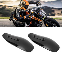Motorrad Windschutz Handschutz Set 18-tlg Schwarz