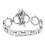 Silver O Chain Stainless Steel Band 42-49mm 16