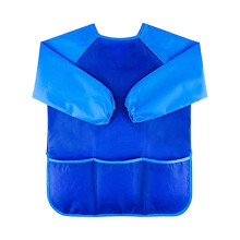 Kids Art Smock Blue Long Sleeve 3 Pockets 17x18x1cm
