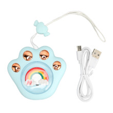 Exquisite Lanyard Rechargeable Hand Warmer, Winter Outdoor Accessory With Glowing Light And Fast Heating, Simple Convenient Use For Adults In Cold