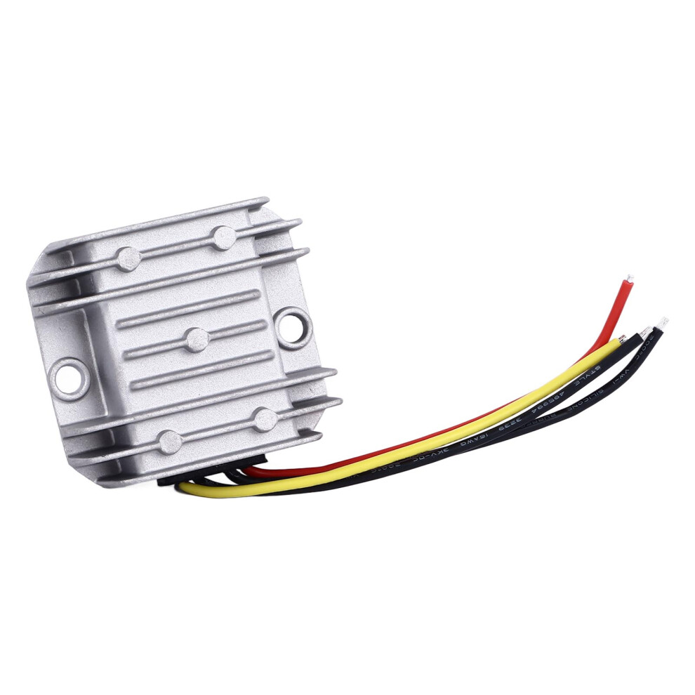Dc Buck Converter 24V To 12V 10A Aluminum Shell Stable Car Power Transformer 5081389585352