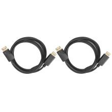 Hochauflösendes DisplayPort-Kabel, unterstützt dynamisches HDR für unübertroffene Bildqualität, verbessertes Spielerlebnis mit