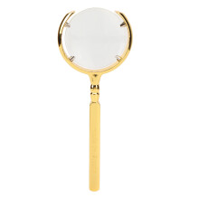 High-definition Glass Lens Handheld Magnifier, Comfortable to Use For Hours On End