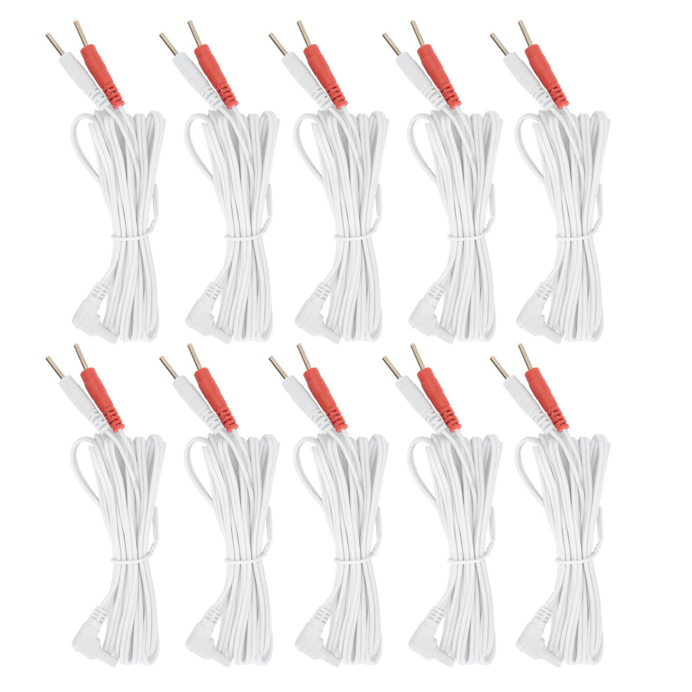 Premium Quality Tens Lead Wires, Compatible With Most Electrotherapy Instruments, Durable And Practical, Suitable For Travel Type Therapeutic Device,