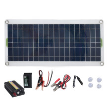 Solar Power Charger Set High Efficiency Solar Panels Outdoor Solar Kits Universal Solar Battery Charger With Dual USB Interfaces For All Seasons