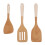 3-Piece Beech Wooden Spatula Set 1