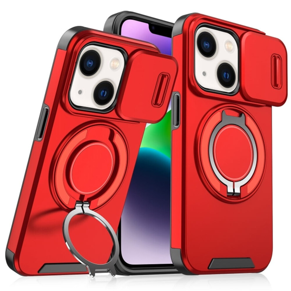 Iphone 14 (6.1") Heavy Duty Shockproof Case With Slide 908436803359